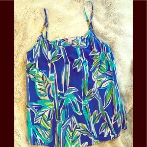 EUC Lilly Pulitzer silk tank